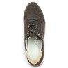 Thais - D0H19-25 Women's Brown Velvet Sneakers - Remonte Sneakers Sizes 42, 43, 44, 45 - Shoesissime
