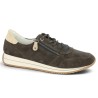 Thais - D0H19-25 Women's Brown Velvet Sneakers - Remonte Sneakers Sizes 42, 43, 44, 45 - Shoesissime