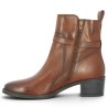 Bottines à talon cuir camel femme confort grande pointure Shoesissime, vue intérieure
