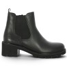 Alexia - Black Ankle Boots with Side Elastic - Remonte Ankle Boots Sizes 42, 43, 44, 45 - Shoesissime