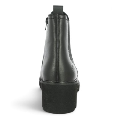 Alexia - Black Ankle Boots with Side Elastic - Remonte Ankle Boots Sizes 42, 43, 44, 45 - Shoesissime