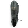 Linette - D4378-91 Bottines à lacets marron noir Remonte - Bottines grande taille femme - Shoesissime