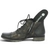 Linette - D4378-91 Bottines à lacets marron noir Remonte - Bottines grande taille femme - Shoesissime