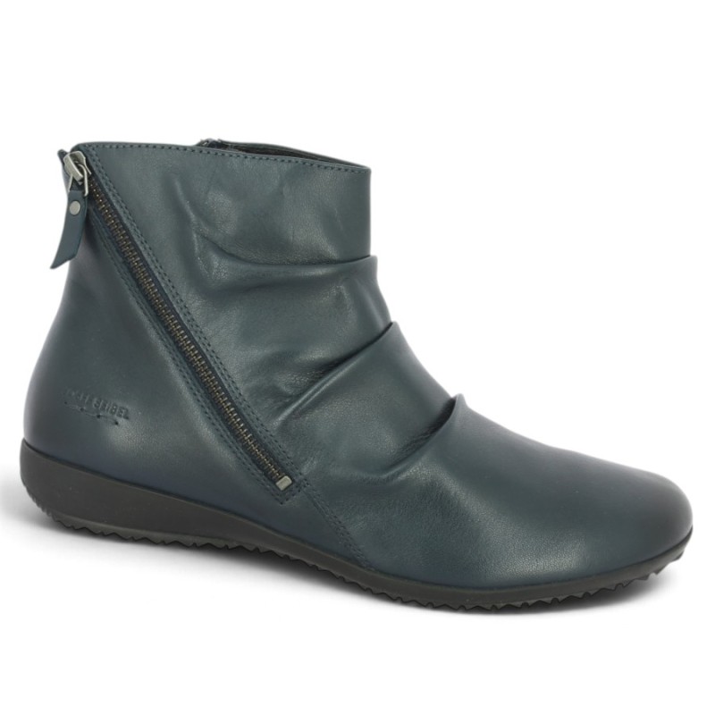 Bottine Naly Bleu Josef Seibel 42, 43, 44, 45 Shoesissime, vue profil
