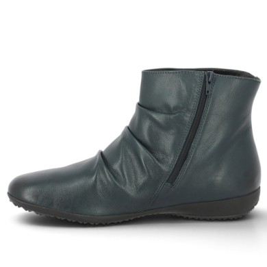 Boots Naly Bleu Josef Seibel grande pointure femme Shoesissime, vue intérieure