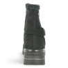 Bottine chaude intérieur fourré laine femme 42, 43, 44, 45 Shoesissime, vue arrière