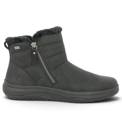 D3Q71-02 Bottines neige chaude femme 42, 43, 44, 45 Remonte Shoesissime, vue coté