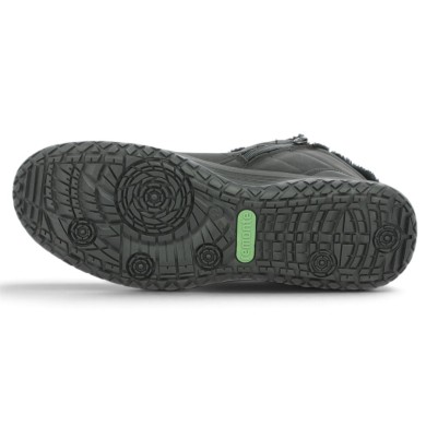 D3Q71-02 - Bottine noire fourrée laine neige et froid - Bottines fourrées 42, 43, 44, 45 - Shoesissime