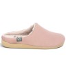 chausson femme grande taille Rose Shoesissime, vue coté