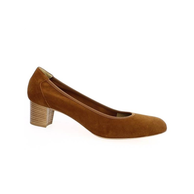 ANAIS Camel Brenda Zaro - Chaussures Grandes Tailles