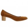 ANAIS Camel Brenda Zaro - Chaussures Grandes Tailles