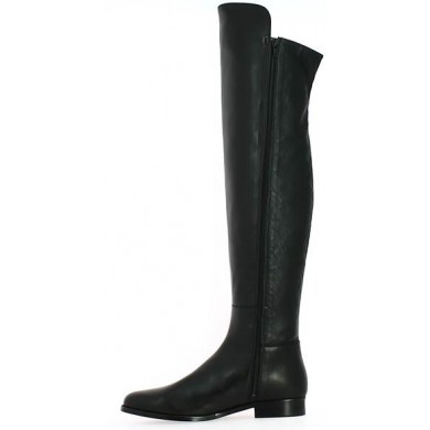 women's 42, 43, 44, 45 Shoesissime flat thigh boot, inside view