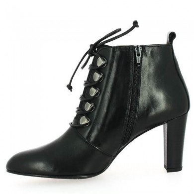 KARA by Shoesissime - Heeled boots in large sizes 42, 43, 44, 45 - Chaussures Femmes Paris