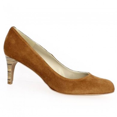 Camel Pumps Large Heels: 41, 42, 43, 44 - Shoesissime - Large Sizes Shoes