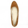 Escarpins Camel Talons Grande Pointure : 41, 42, 43, 44 - Shoesissime - Chaussures Grandes Tailles