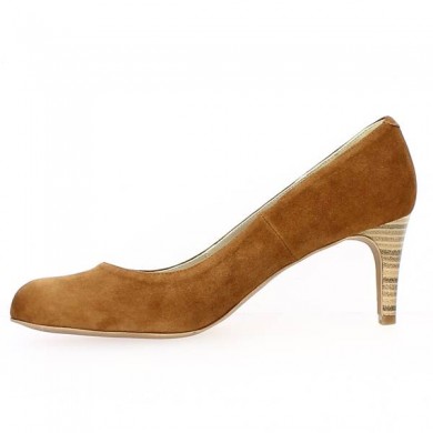 Camel Pumps Large Heels: 41, 42, 43, 44 - Shoesissime - Large Sizes Shoes