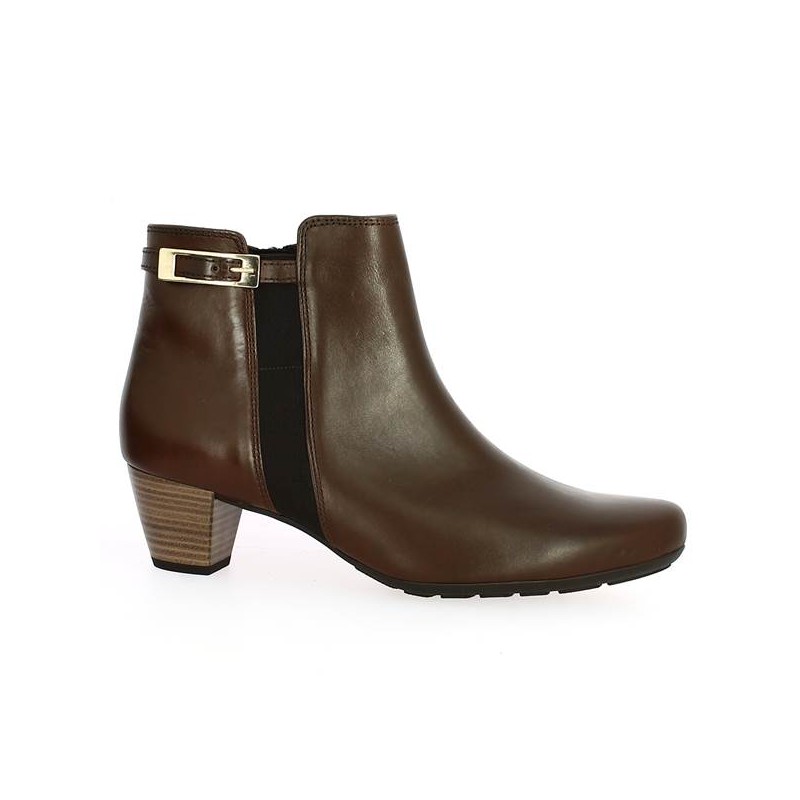 NATH Marron de Gabor Grande Pointure - 42, 43, 44 - Shoesissime Spécialiste Grande Taille