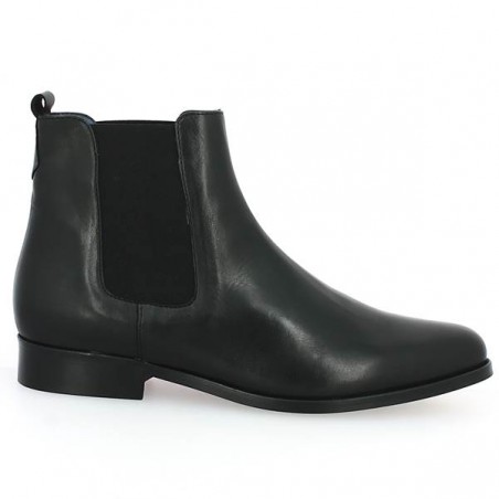WENDY Cuir Noir de Shoesissime - Chelsea pour femmes en grande taille 42, 43, 44, 45 - Magasin Paris WENDY Cuir Noir de Shoesissime - Chelsea pour femmes en grande taille 42, 43, 44, 45 - Magasin Paris