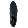 Chelsea cuir velours bleu femme grande pointure