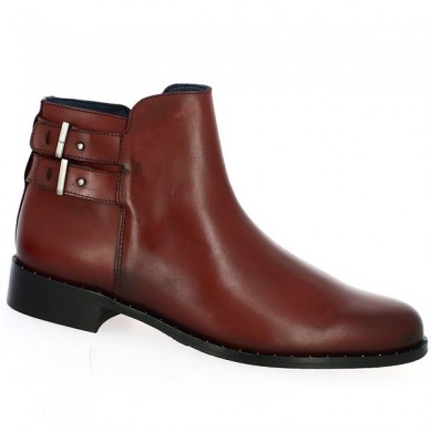 Bordeaux Boot 42, 43, 44, 45 Women's Big Size Shoes