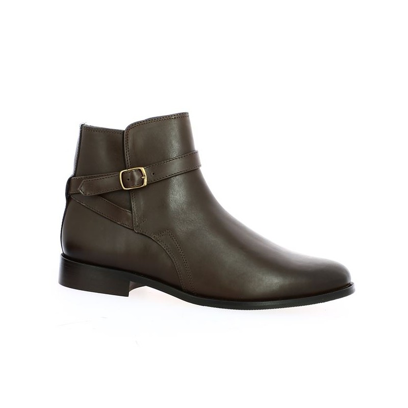 Chloé - Boots Marron Femme 42, 43, 44, 45 - Chaussures Grandes Pointures - Shoesissime