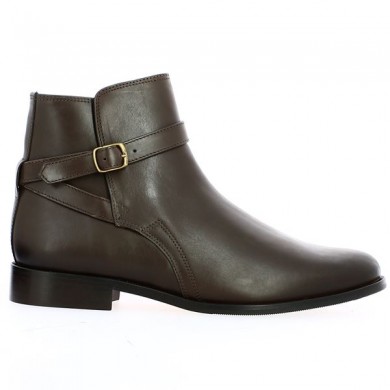 Chloé - Boots Marron Femme 42, 43, 44, 45 - Chaussures Grandes Pointures - Shoesissime