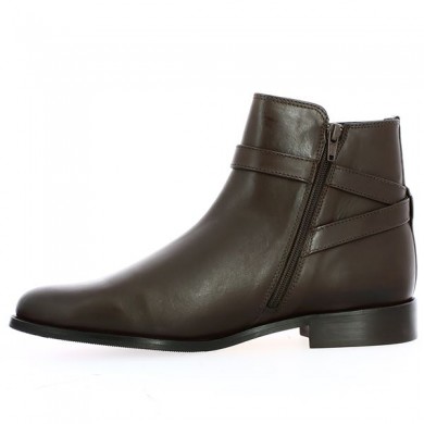 Chloé - Boots Marron Femme 42, 43, 44, 45 - Chaussures Grandes Pointures - Shoesissime