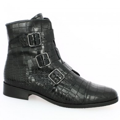 Croco boot large size woman Gabor