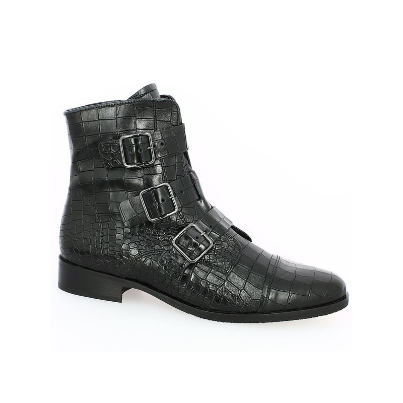 Croco boot large size woman Gabor