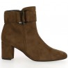 Bottine Gabor en grande taille 8, 8.5, 9, 9.5 -Velour Camel et Boucle