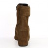 Bottine Gabor en grande taille 8, 8.5, 9, 9.5 -Velour Camel et Boucle