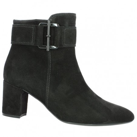 Bottine Gabor en grande taille 8, 8.5, 9, 9.5 -Velour Noir et Boucle Bottine Gabor en grande taille 8, 8.5, 9, 9.5 -Velour Noir et Boucle