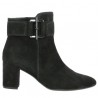 Bottine Gabor en grande taille 8, 8.5, 9, 9.5 -Velour Noir et Boucle