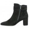 Bottine Gabor en grande taille 8, 8.5, 9, 9.5 -Velour Noir et Boucle