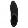 Bottine Gabor en grande taille 8, 8.5, 9, 9.5 -Velour Noir et Boucle