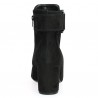 Bottine Gabor en grande taille 8, 8.5, 9, 9.5 -Velour Noir et Boucle
