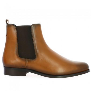 Bottine Chelsea Camel