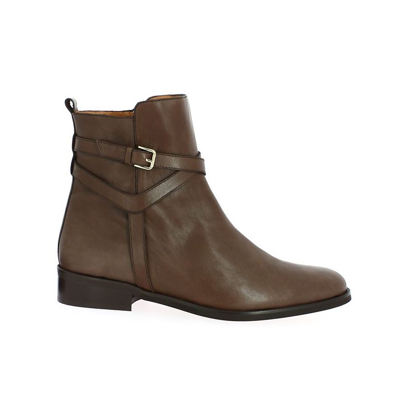 Cesaria brown : large size boots for women 42, 43, 44, 45 shoes