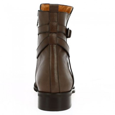 Cesaria brown : large size boots for women 42, 43, 44, 45 shoes