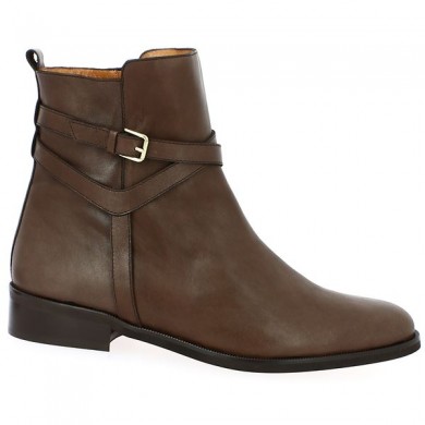 Cesaria brown : large size boots for women 42, 43, 44, 45 shoes