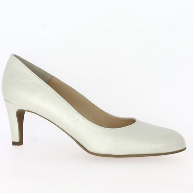 White Wedding Pump Large Size