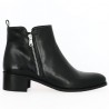 Bottine tout cuir pour femme en grande taille 42, 43, 44