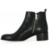 Bottine tout cuir pour femme en grande taille 42, 43, 44
