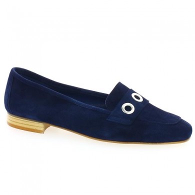 Navy blue loafer large size Shoesissime