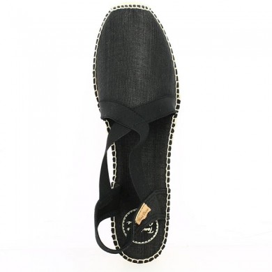 VIC Noir de Toni Pons - Espadrilles Grandes Tailles pour Femmes - Magasin Shoesissime