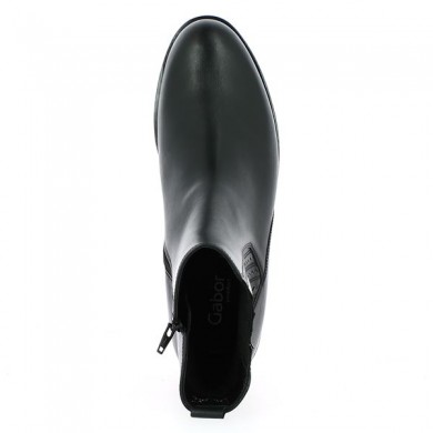 Bottine Elastiquée Cuir Grande Taille : 42, 42.5, 43, 44 - Shoesissime