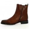 Bottine Elastiquée Marron Cuir Grande Taille : 42, 42.5, 43, 44