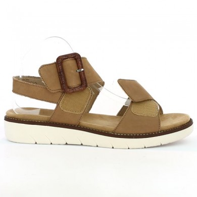 sandales velcro remonte grande taille D2067-52, vue scratch