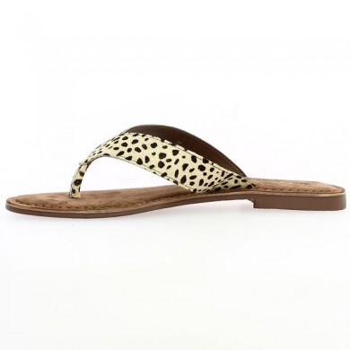 Leopard sandal Women 42, 43, 44, 45 Shoesissime, inside view