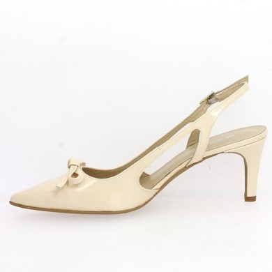 Nude patent shoe 42, 43, 44, 45 woman, inside view